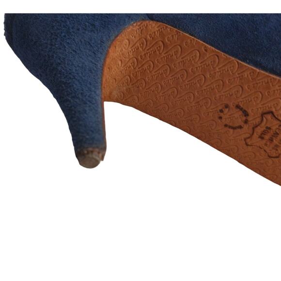 Vintage Candies Denim Twist Navy Indigo Boots Size 6.5 Box READ - Picture 14 of 16